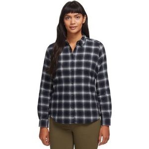 Fjallraven Ovik Flannel Shirt - Women's Dark Navy